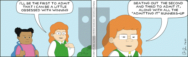 Nancy on Tuesday July 6, 2021 Comic Strip