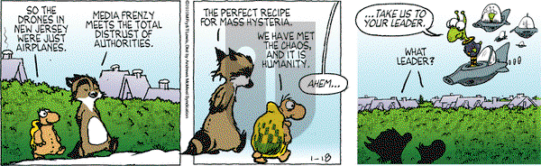 Over the Hedge - Saturday January 18, 2025 Comic Strip