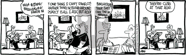 The Buckets on Monday February 25, 2008 Comic Strip