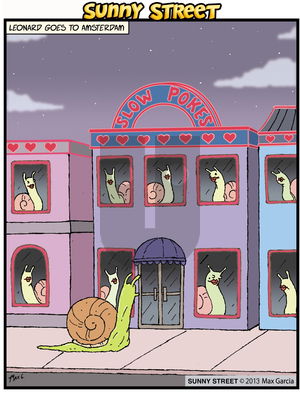 Sunny Street - Wednesday August 14, 2013 Comic Strip