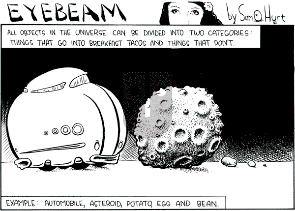 Eyebeam Classic on Tuesday June 3, 2025 Comic Strip