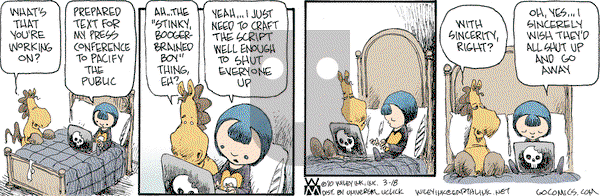 Non Sequitur - Thursday March 18, 2010 Comic Strip