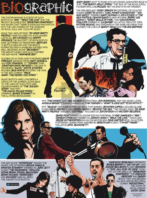 Biographic on Sunday May 19, 2019 Comic Strip