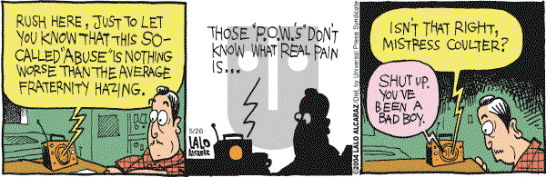 La Cucaracha on Wednesday May 26, 2004 Comic Strip