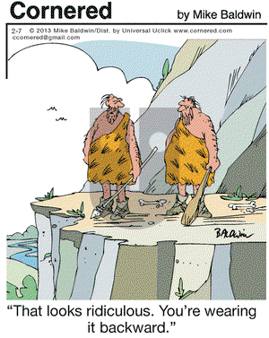 Cornered on Thursday February 7, 2013 Comic Strip