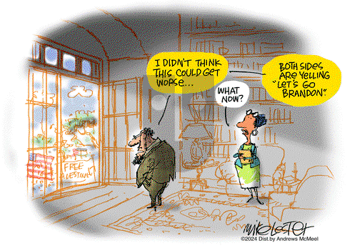 Mike Lester - Friday May 3, 2024 Comic Strip
