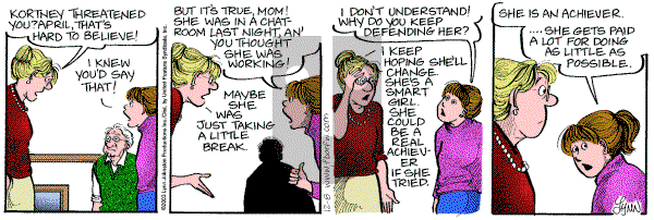 For Better or For Worse - Monday December 8, 2003 Comic Strip