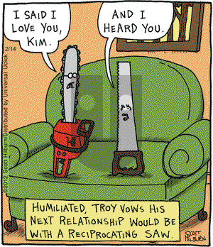 The Argyle Sweater on Tuesday February 14, 2012 Comic Strip