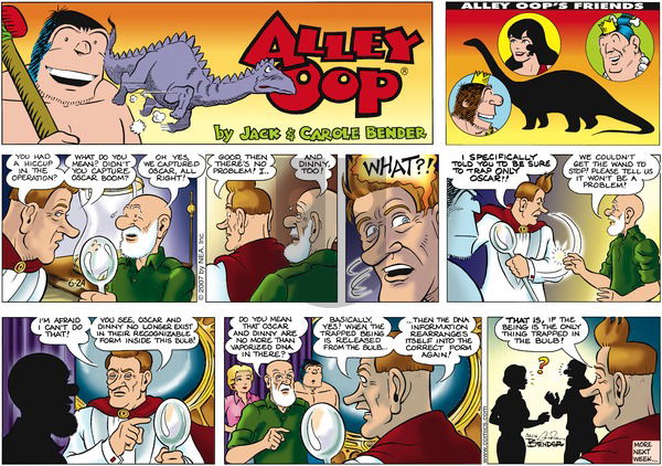 Alley Oop on Sunday June 24, 2007 Comic Strip