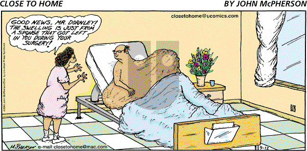 Close to Home - Sunday September 12, 2004 Comic Strip