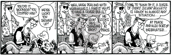Monty on Saturday December 17, 2005 Comic Strip