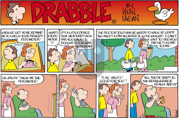 Drabble on Sunday July 3, 2005 Comic Strip