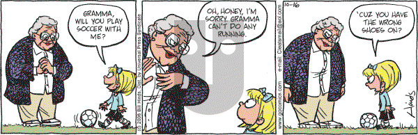 Cleats - Tuesday September 24, 2024 Comic Strip