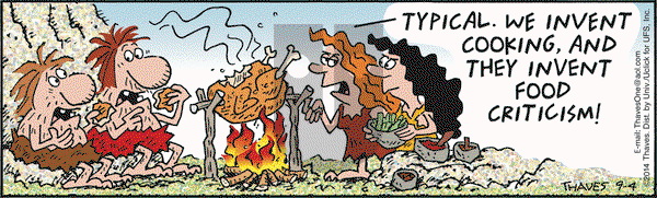 Frank and Ernest on Thursday September 4, 2014 Comic Strip