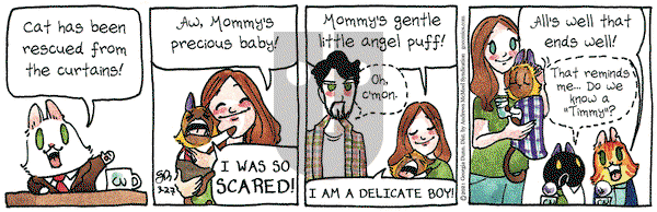 Breaking Cat News - Saturday March 27, 2021 Comic Strip
