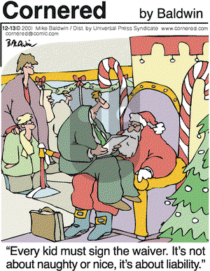 Cornered on Thursday December 13, 2001 Comic Strip