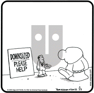 Ziggy on Wednesday February 23, 2000 Comic Strip