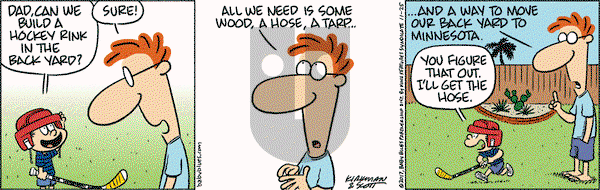 Baby Blues on Saturday November 25, 2017 Comic Strip