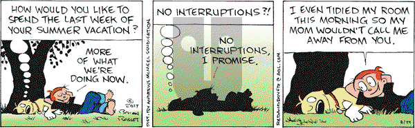 Red and Rover on Tuesday August 29, 2017 Comic Strip