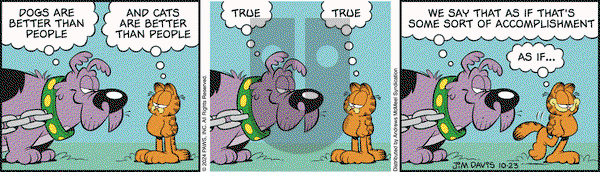 Garfield - Wednesday October 23, 2024 Comic Strip