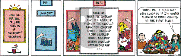 Cathy Classics on Monday June 23, 2008 Comic Strip