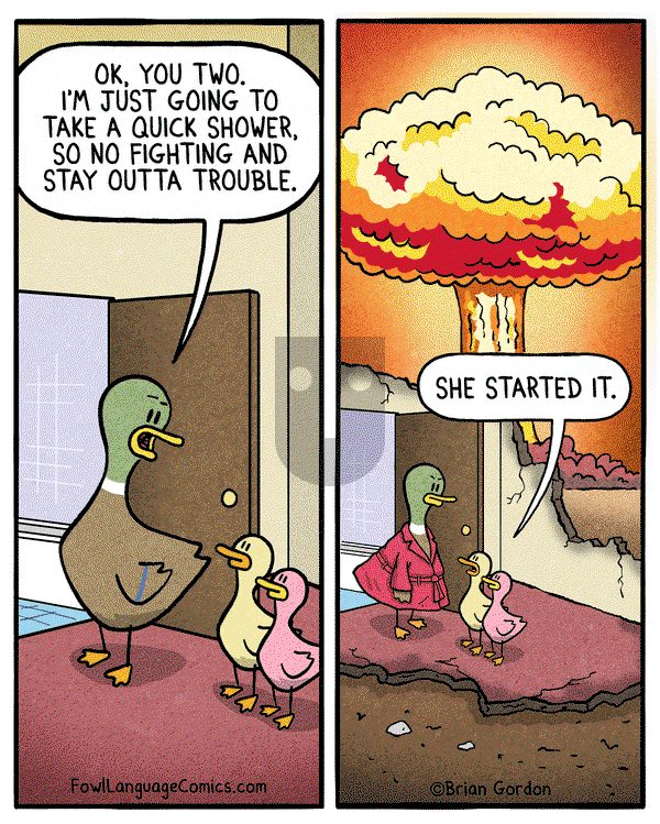 Fowl Language on Thursday April 4, 2019 Comic Strip