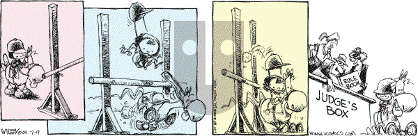 Non Sequitur on Friday July 9, 2004 Comic Strip