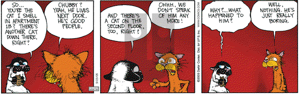 Get Fuzzy - Friday September 23, 2005 Comic Strip