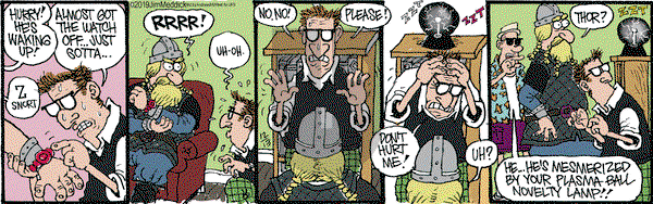 Monty on Friday December 13, 2019 Comic Strip