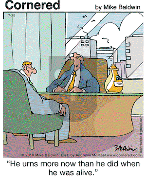 Cornered on Monday July 29, 2019 Comic Strip