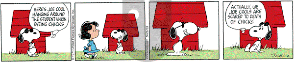 Peanuts on Friday May 23, 2003 Comic Strip