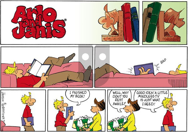 Arlo and Janis on Sunday April 17, 2005 Comic Strip