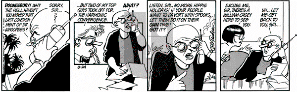 Doonesbury on Monday August 24, 1987 Comic Strip