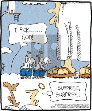 In the Bleachers on Thursday February 20, 2020 Comic Strip
