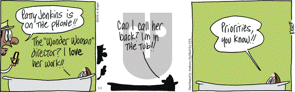 The Knight Life on Saturday March 2, 2019 Comic Strip