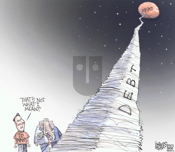 Matt Davies on Wednesday June 4, 2025 Comic Strip