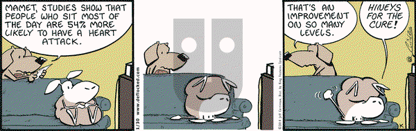 DeFlocked on Thursday January 30, 2014 Comic Strip