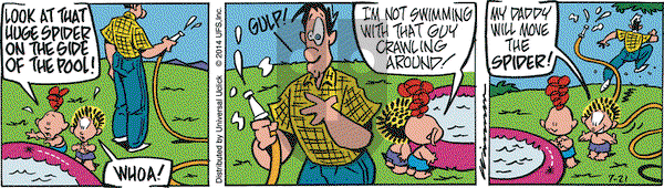 Rose is Rose on Monday July 21, 2014 Comic Strip
