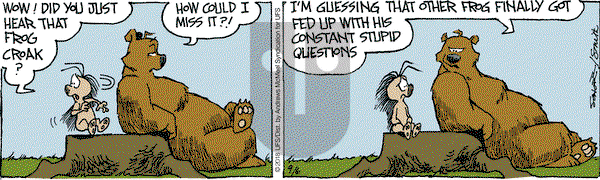 The Grizzwells on Thursday September 6, 2018 Comic Strip