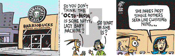La Cucaracha on Saturday February 28, 2009 Comic Strip