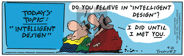 Frank and Ernest on Wednesday September 21, 2005 Comic Strip