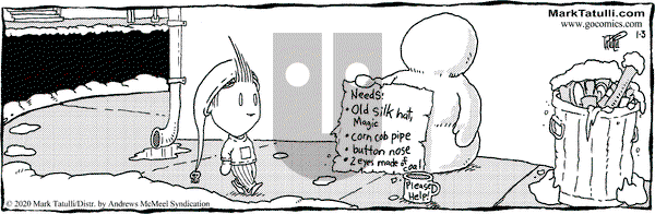 Lio on Friday January 3, 2020 Comic Strip