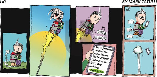 Lio on Sunday December 27, 2015 Comic Strip
