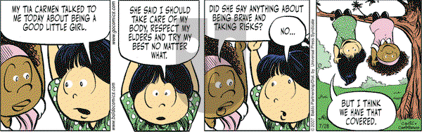Baldo on Wednesday February 6, 2008 Comic Strip
