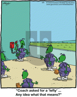 In the Bleachers - Tuesday May 9, 2023 Comic Strip