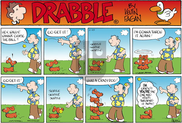 Drabble on Sunday February 25, 2007 Comic Strip