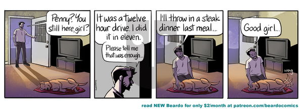 Beardo on Monday August 19, 2024 Comic Strip