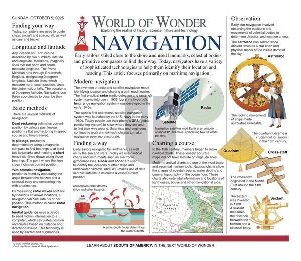 World of Wonder on Sunday October 5, 2025 Comic Strip