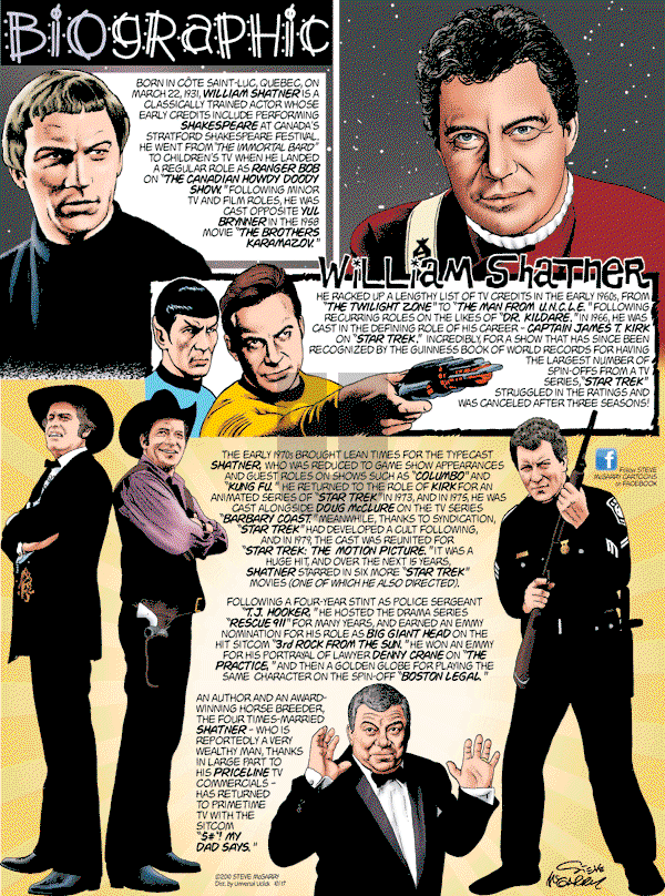 Biographic on Sunday October 17, 2010 Comic Strip