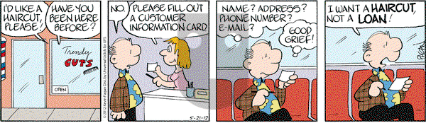 Drabble on Monday May 21, 2012 Comic Strip